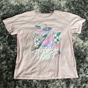 Cute Cherry Soda T-shirt Girls size XL 14-16